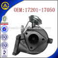 CT26V 17201-17050 turbocharger for TOYOTA 1HD-FTE